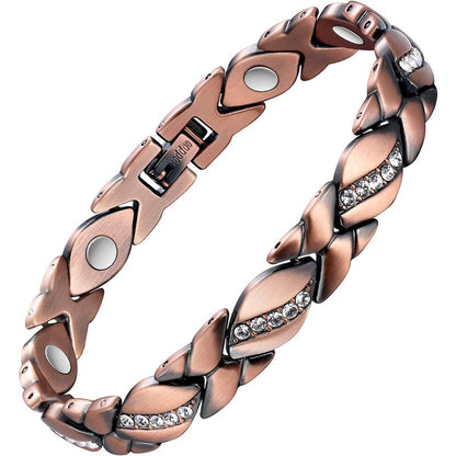 Magnetiskt koppararmband