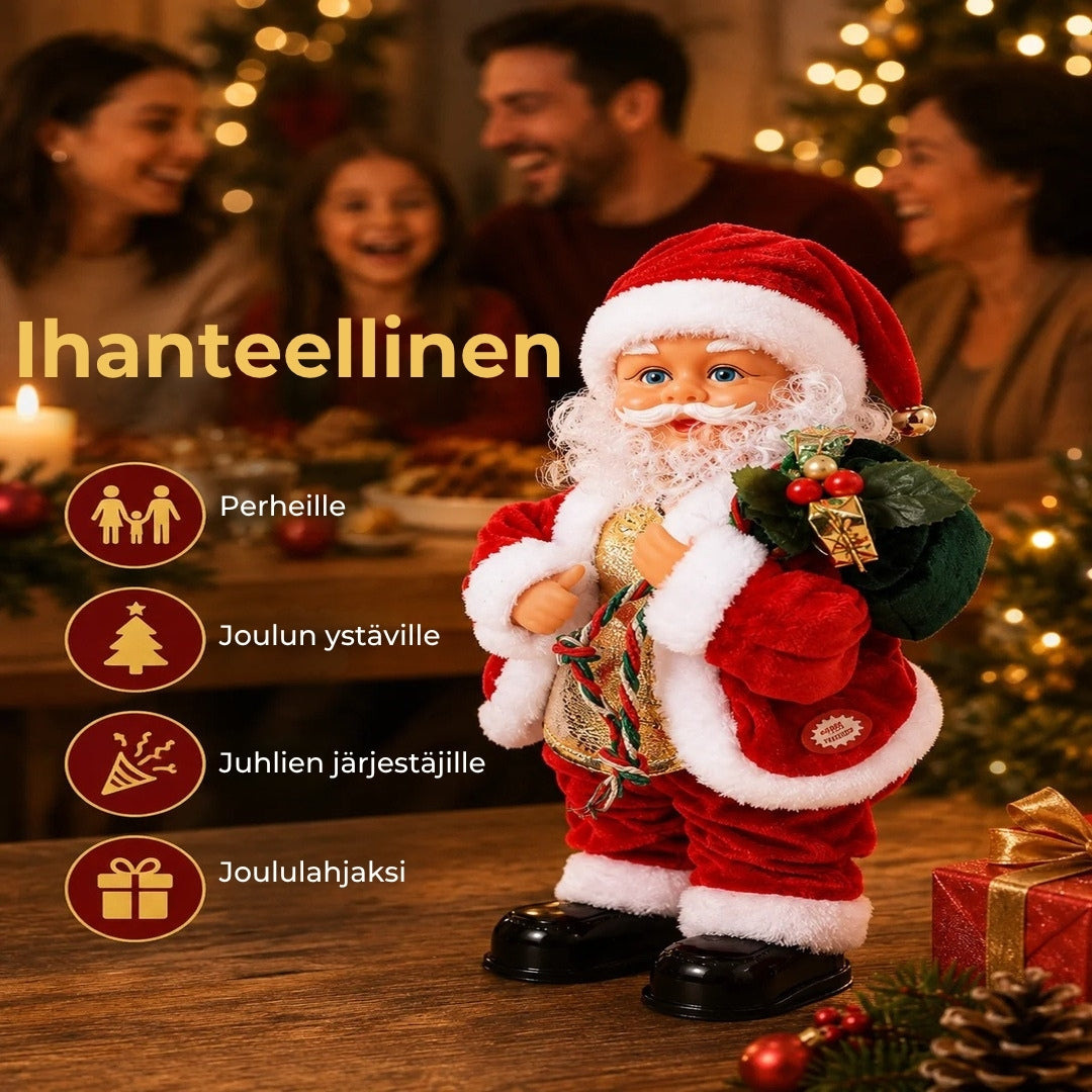 Dansande jultomte med musik