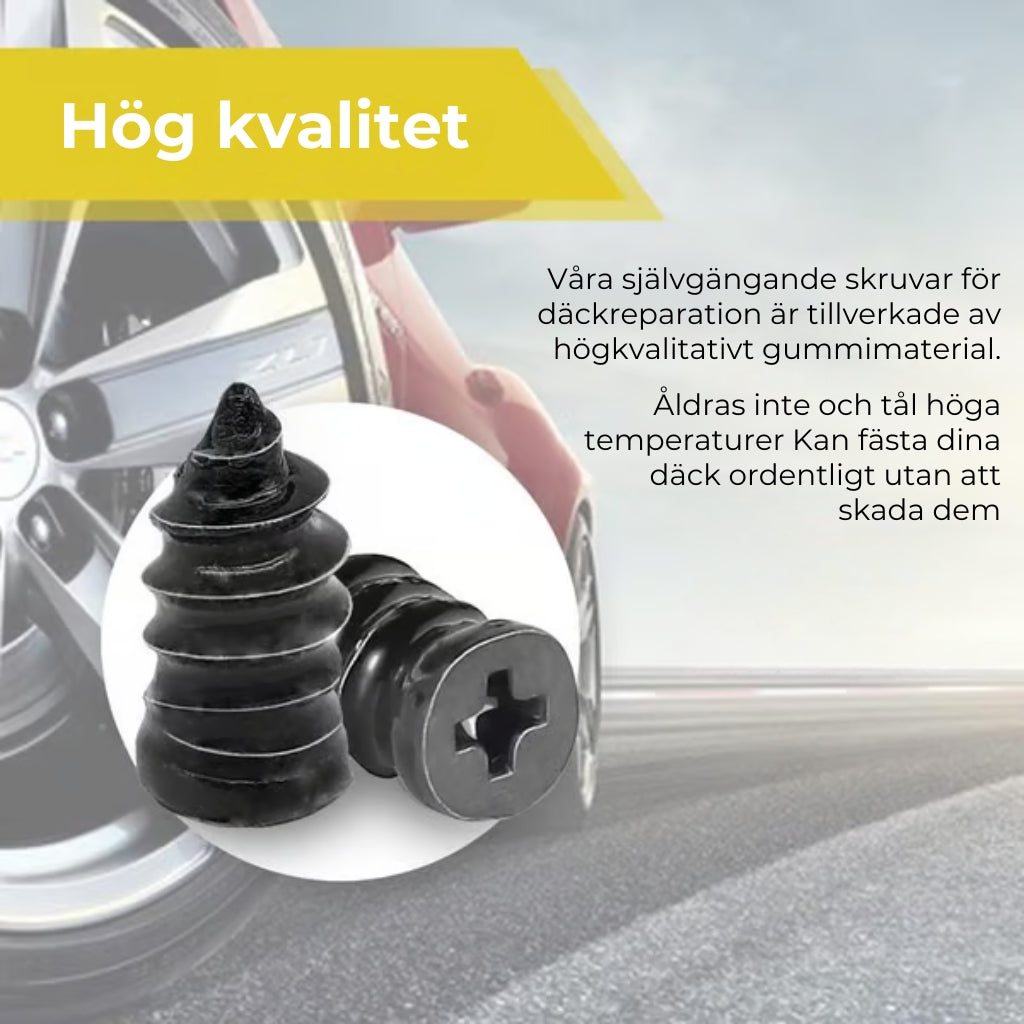 🔩Set med däckreparationsspikar i två storlekar | 60 Styck