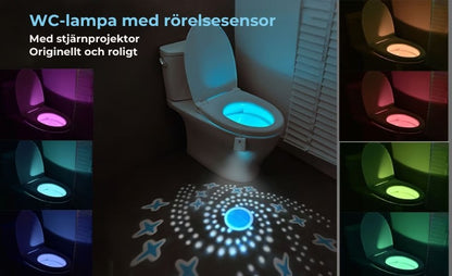 Toalettbelysning - Automatisk nattbelysning