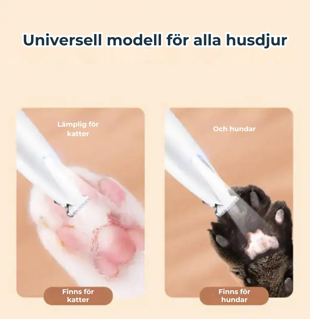 Professionell trimmer för husdjur