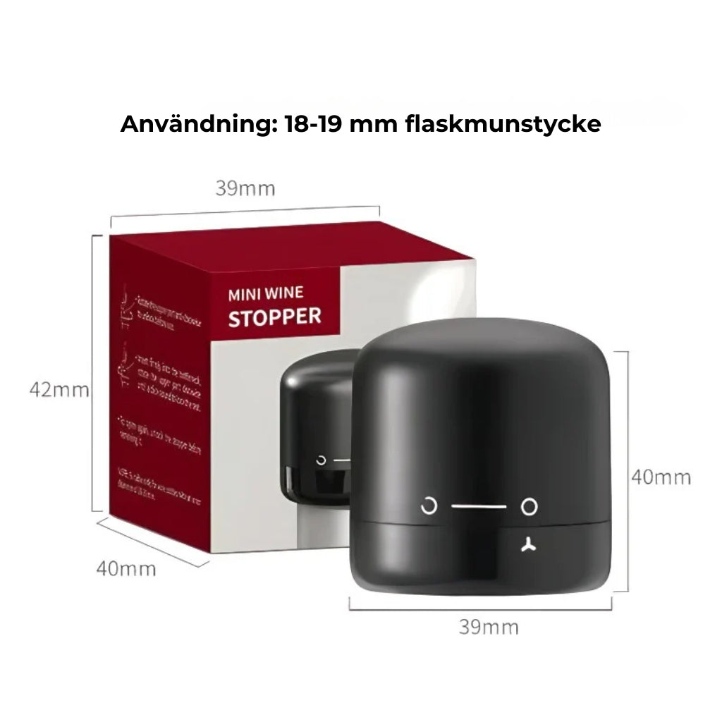 Vakuumkork för vinflaskor