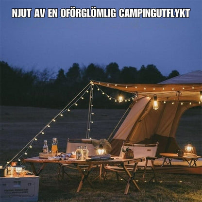Solcellslampa med krok för Utomhus