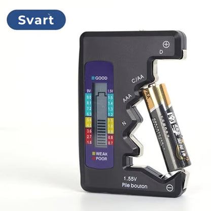 Batteritestare - AA/AAA/C/N/D/9V