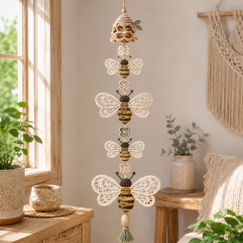 DIY-dekoration: upphängd krokuppsättning