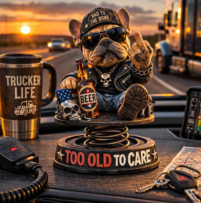 Tuff dekoration "BULLDOG" till instrumentbrädan