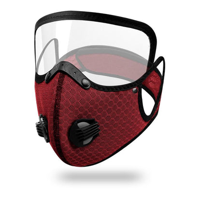 Ansiktsmask med kolfilter