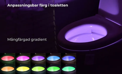Toalettbelysning - Automatisk nattbelysning