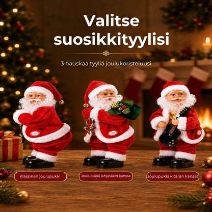 Dansande jultomte med musik