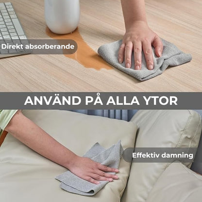 ♻️ Återanvändbara mikrofiberhanddukar på rulle (20 st)