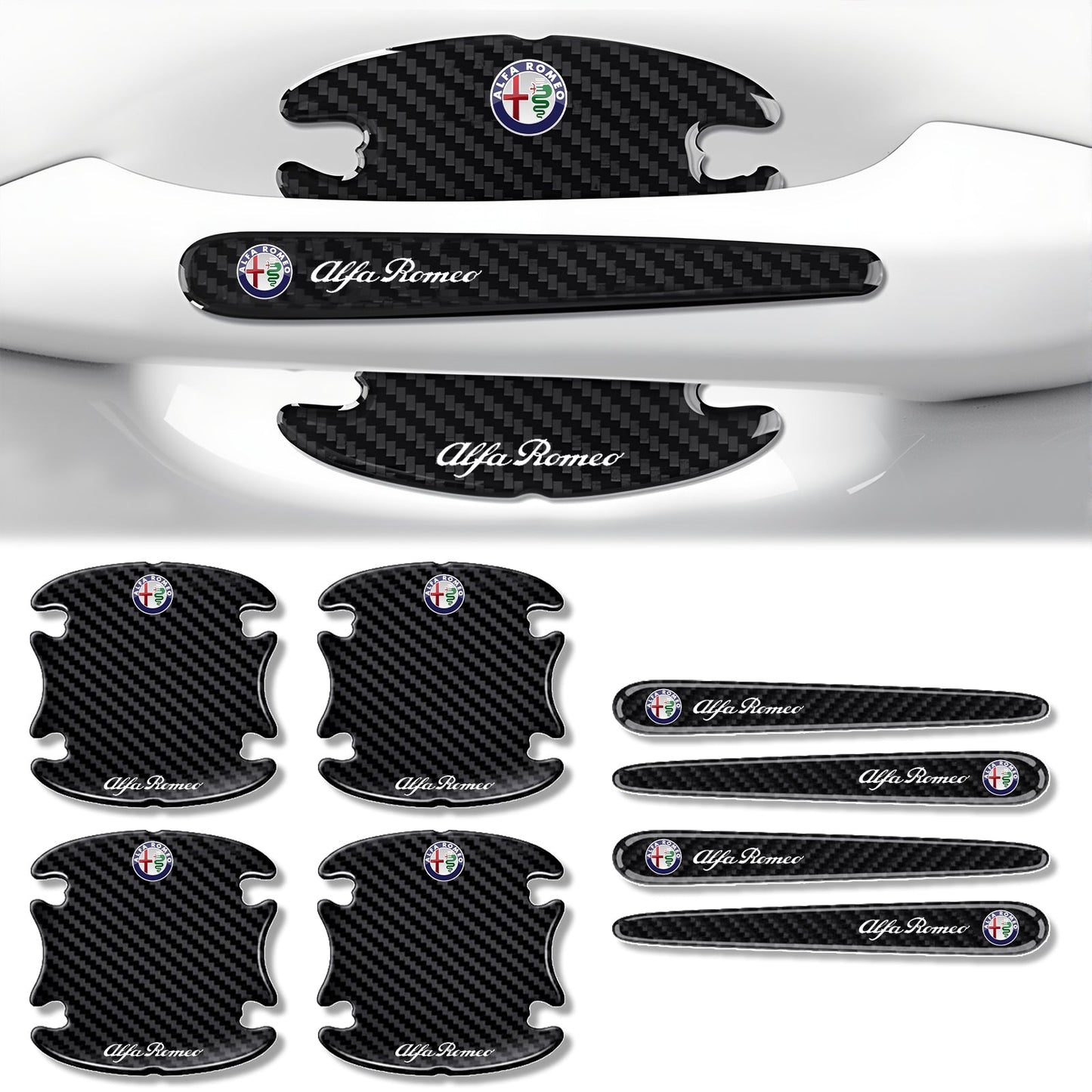 Skrapkydd för bildörrshandtag