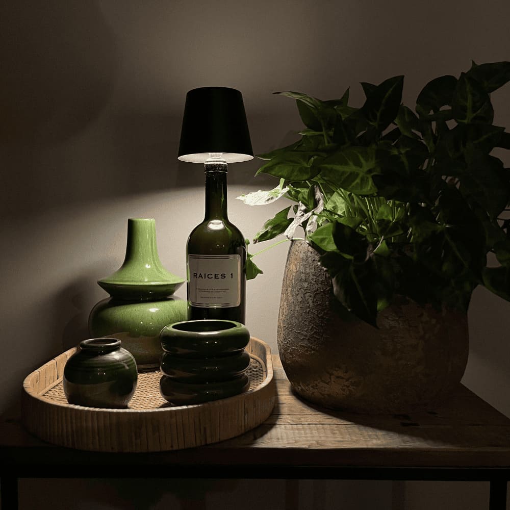 Flasklampa