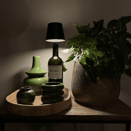 Flasklampa