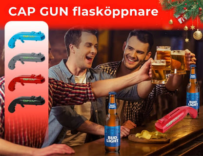 Pistol Flasköppnare – Kreativ flasköppnare med avfyrningsfunktion