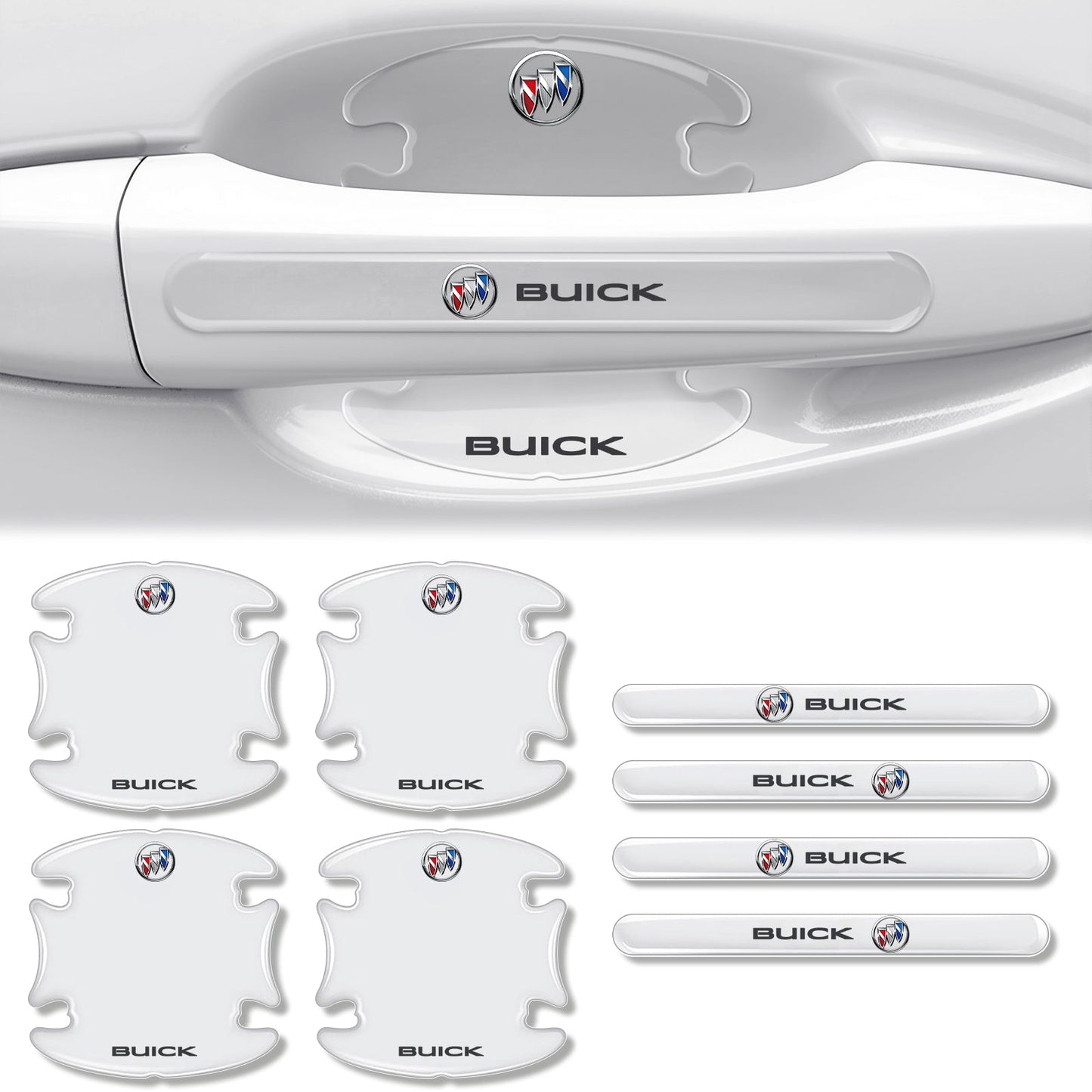 Skrapkydd för bildörrshandtag