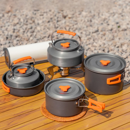 Campingkit för matlagning