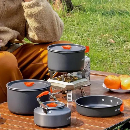 Campingkit för matlagning