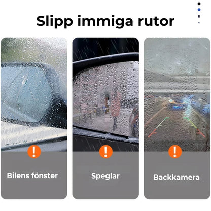 Vattenavvisande spray för bilrutor