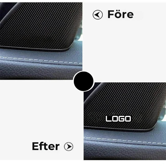 Häftiga bildekaler med 3D-effekt (4st)