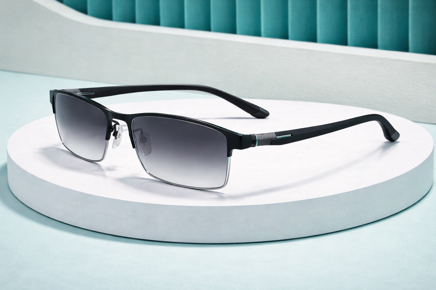 LightVision Pro – Multifokala Läsglasögon med Färgskiftande Glas