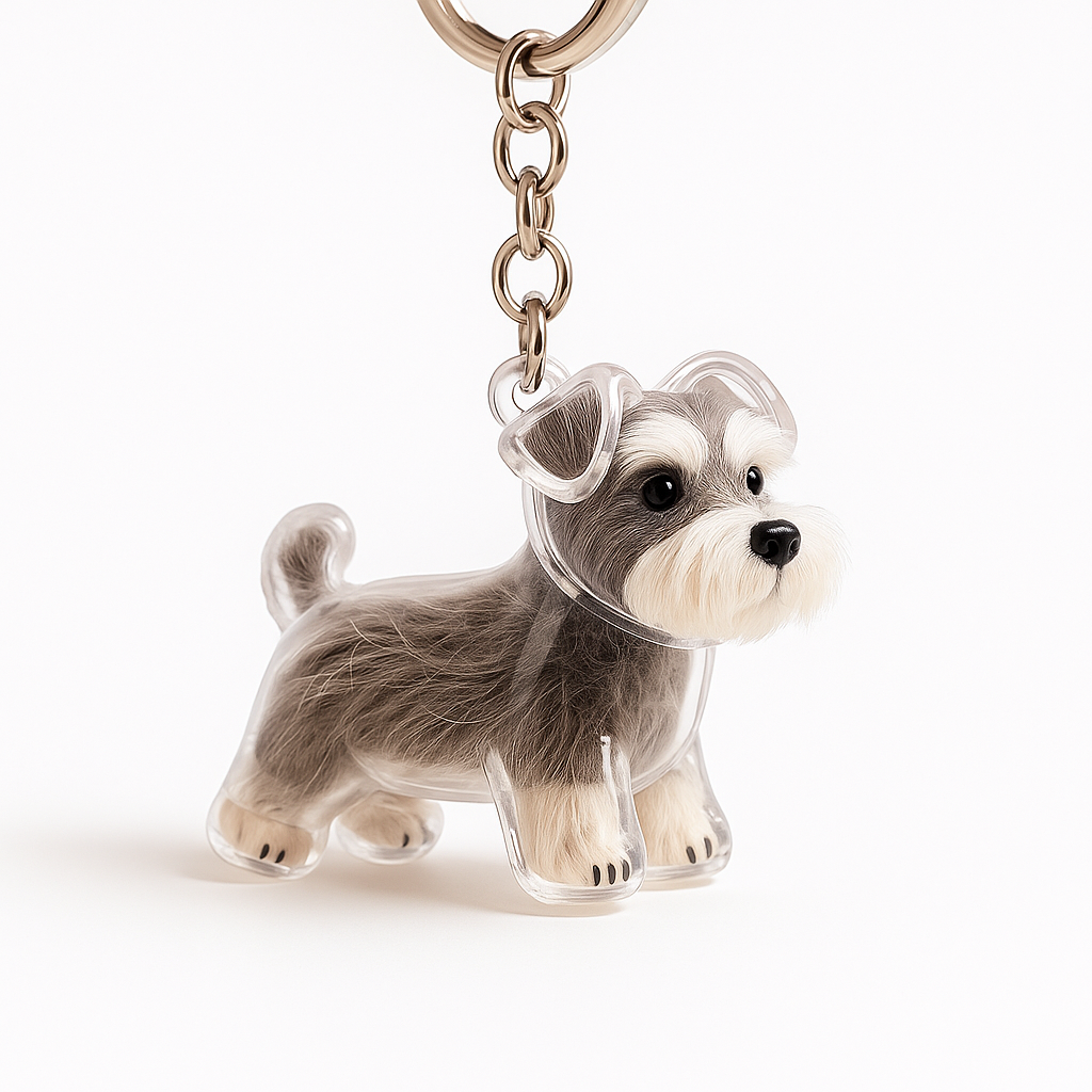 Snuzzle Nyckelring av djurhår