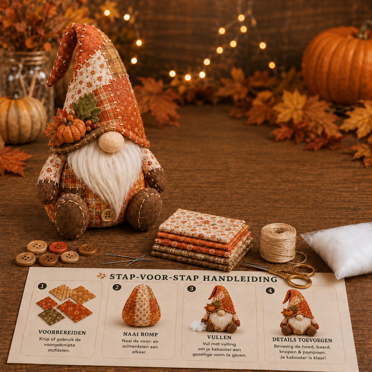 DIY Gnome | Syset för Nybörjare