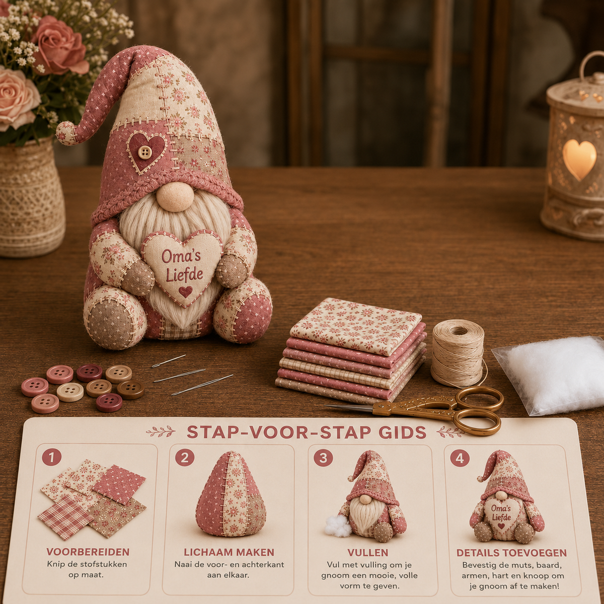 DIY Gnome | Syset för Nybörjare
