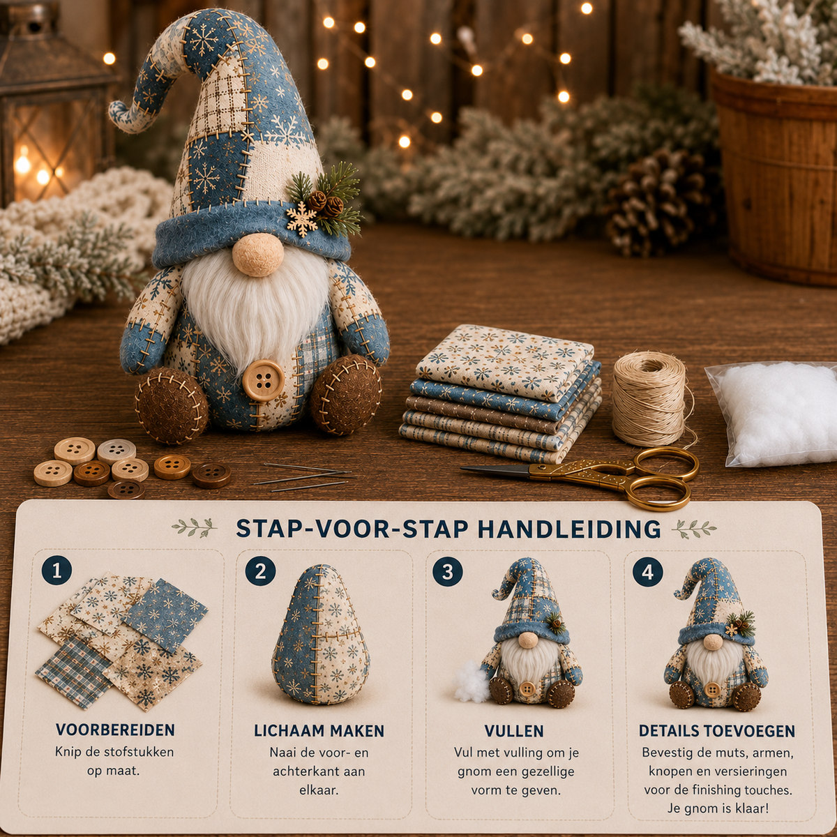 DIY Gnome | Syset för Nybörjare