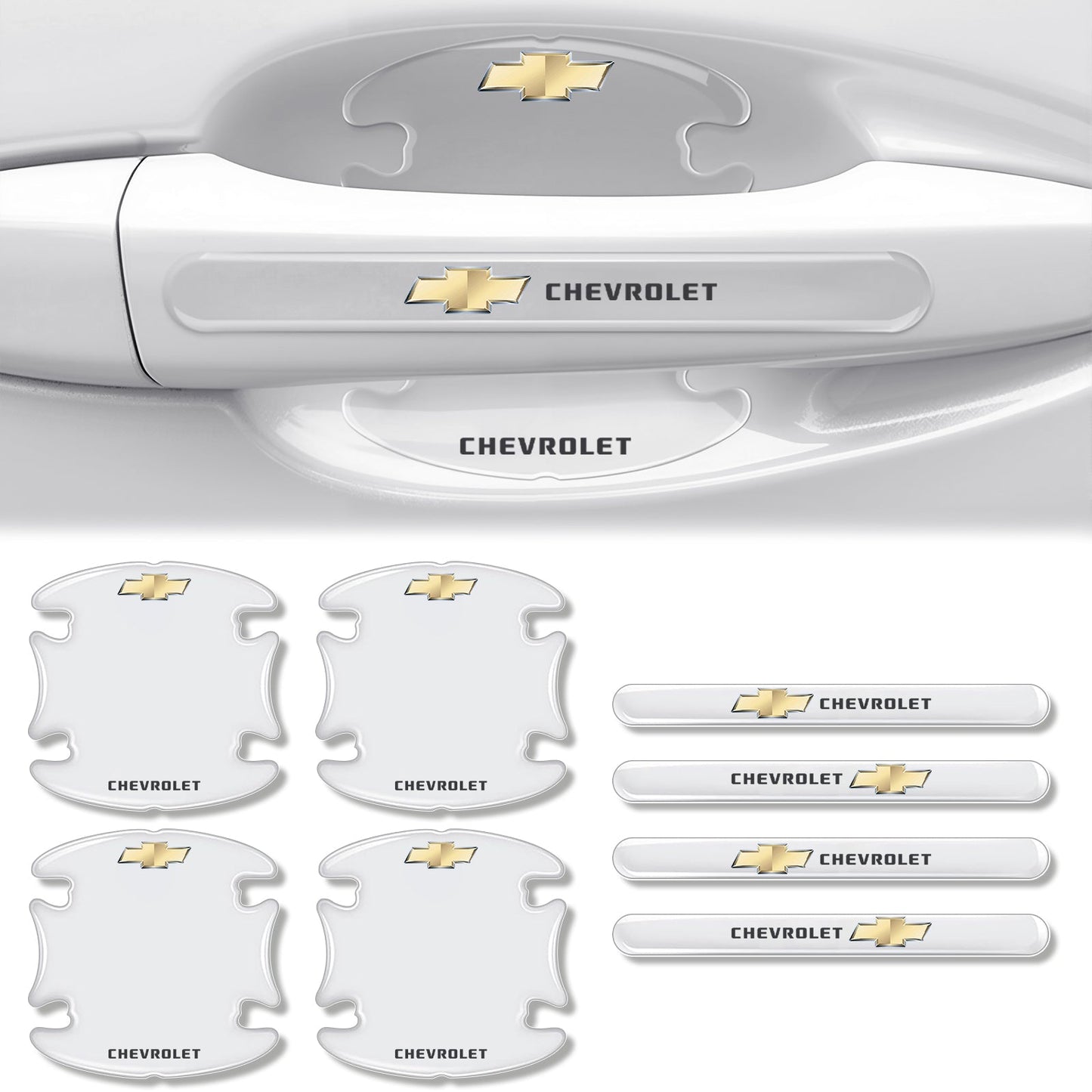 Skrapkydd för bildörrshandtag