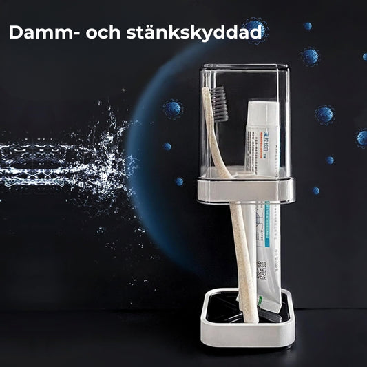 Stilig Tandborsthållare med Lock