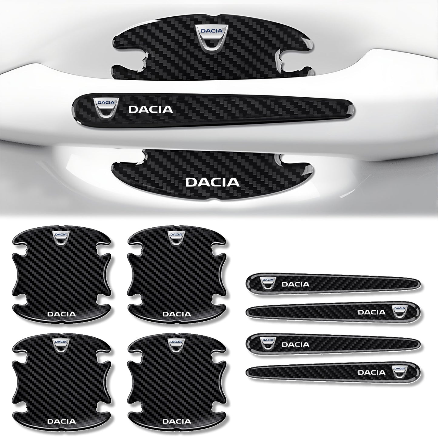 Skrapkydd för bildörrshandtag