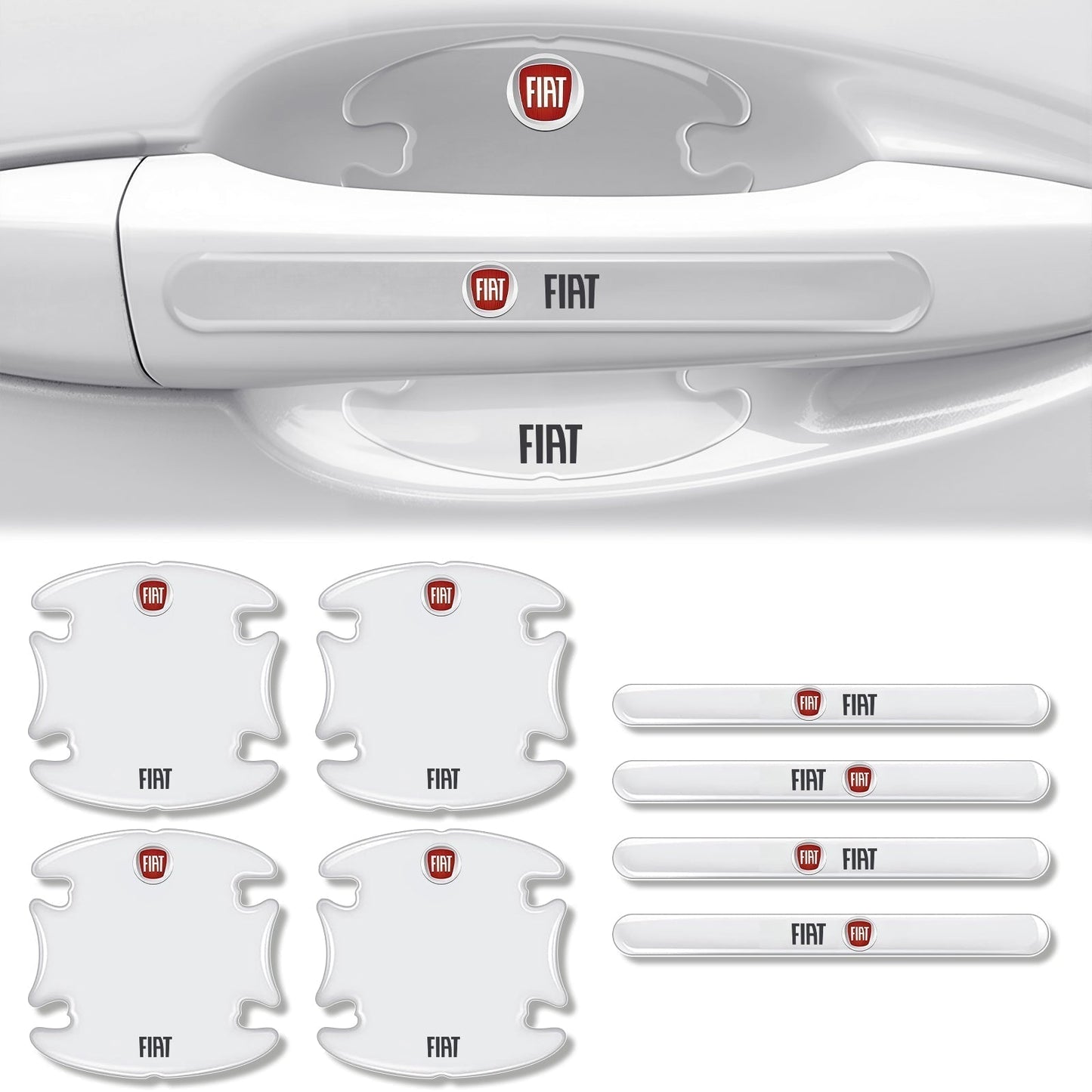 Skrapkydd för bildörrshandtag