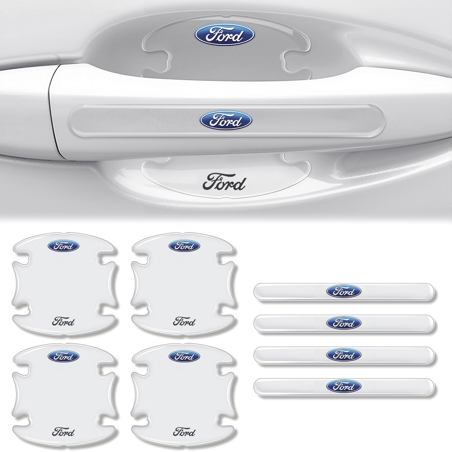 Skrapkydd för bildörrshandtag