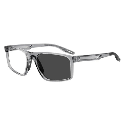 Sportiga multifokala läsglasögon – Stor ram & färgskiftande glas