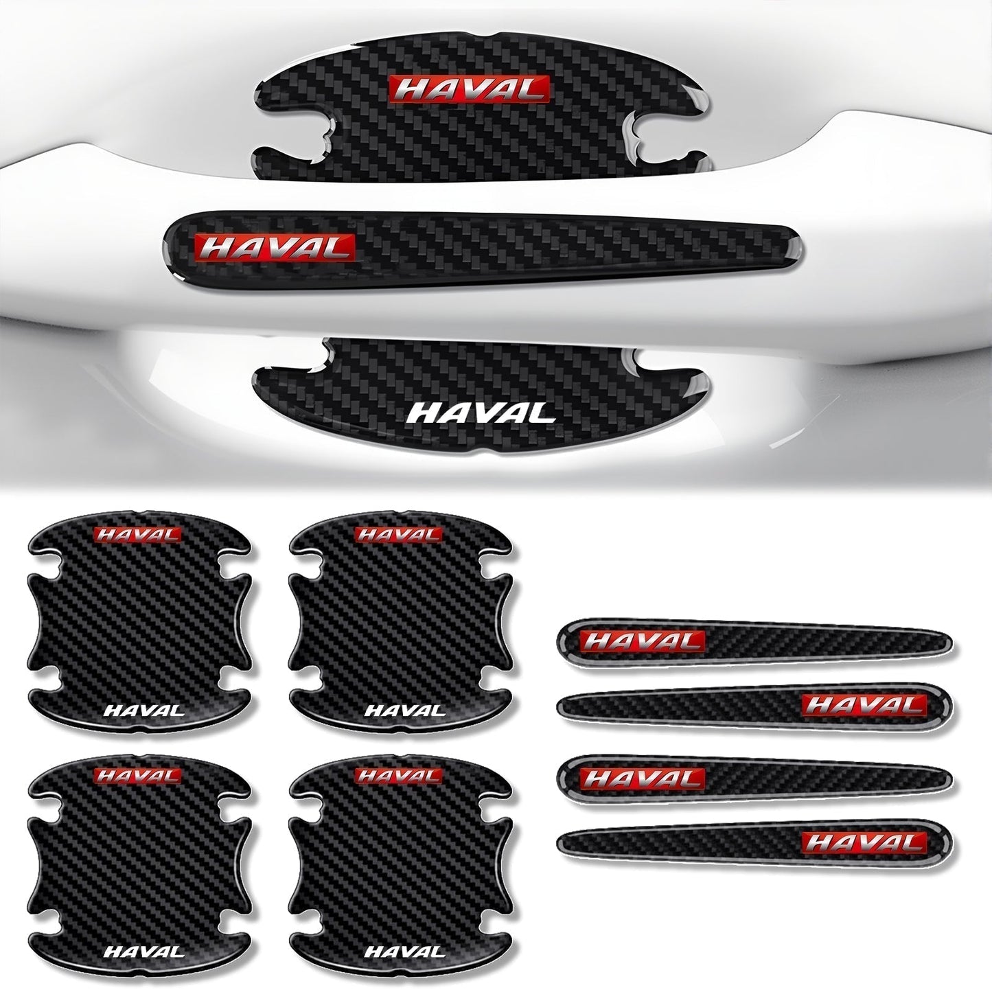 Skrapkydd för bildörrshandtag