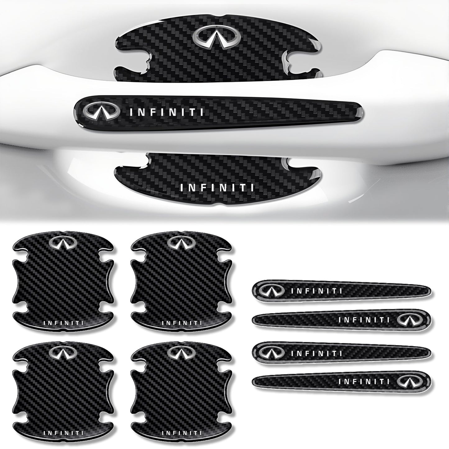 Skrapkydd för bildörrshandtag