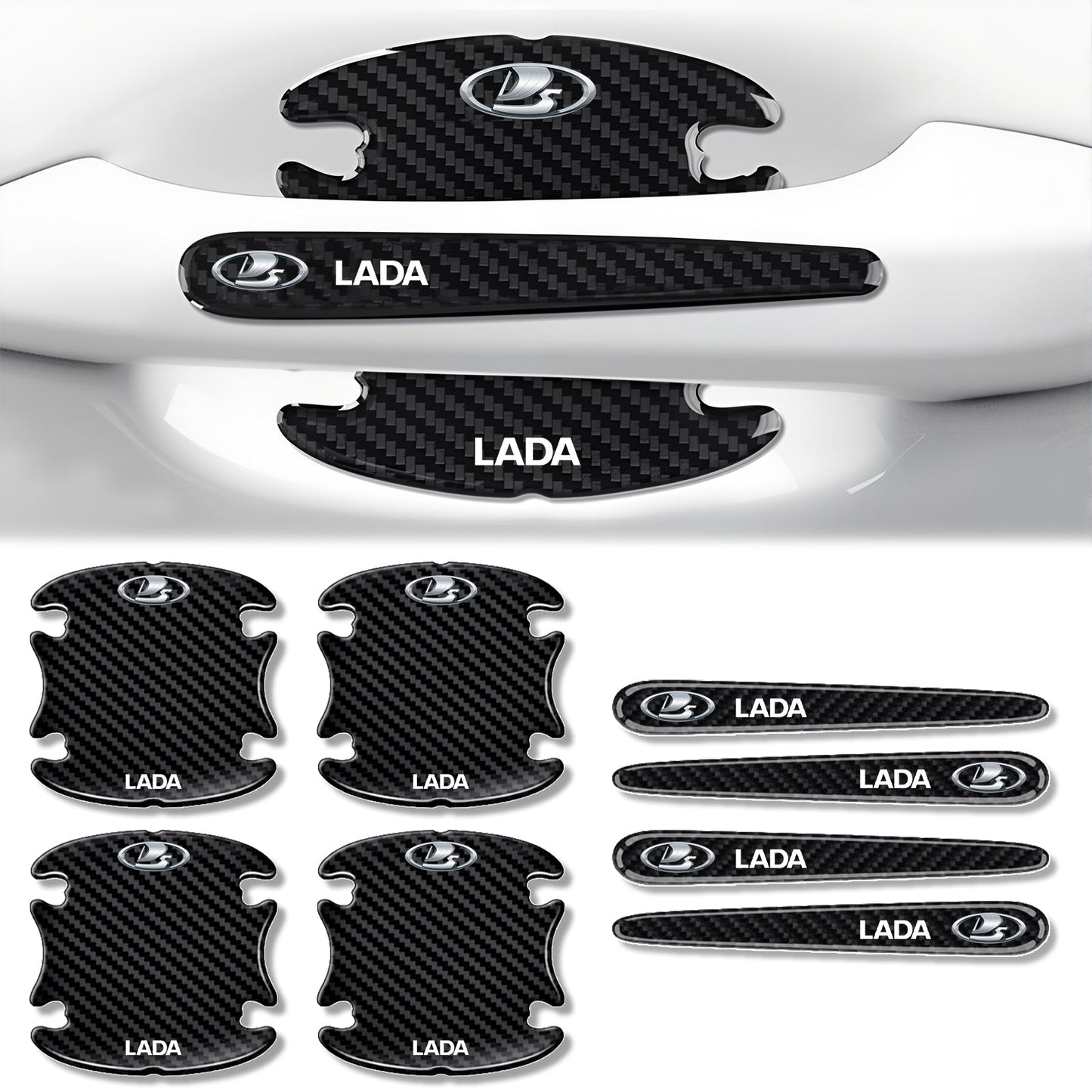 Skrapkydd för bildörrshandtag