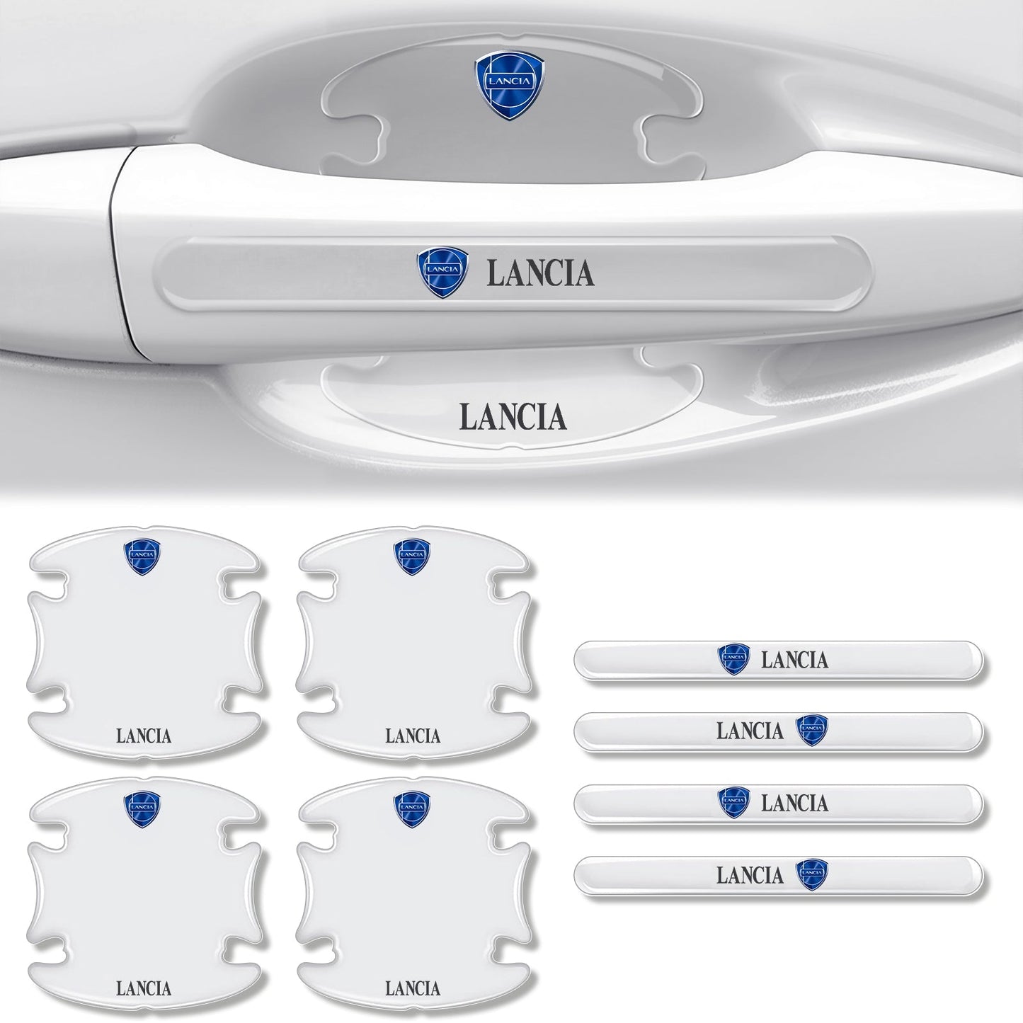 Skrapkydd för bildörrshandtag