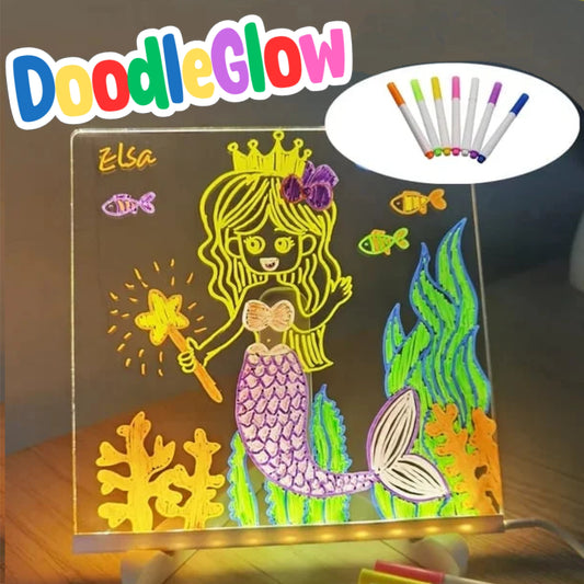 DoodleGlow™️ LED-rittavla