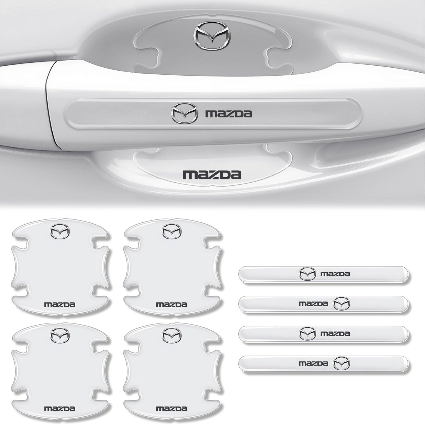 Skrapkydd för bildörrshandtag