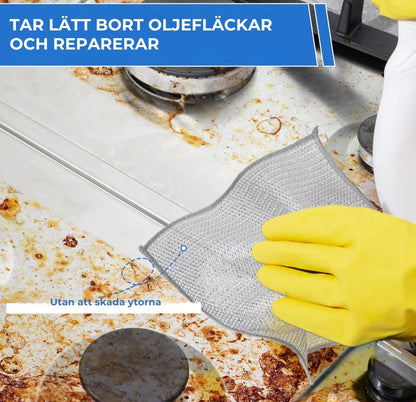 Återanvändbara skurdukar (10 st) – Effektiva mot fläckar och skonsamma mot ytor