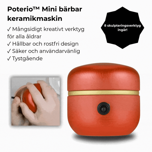 Poterio™ | Bärbar keramikmaskin