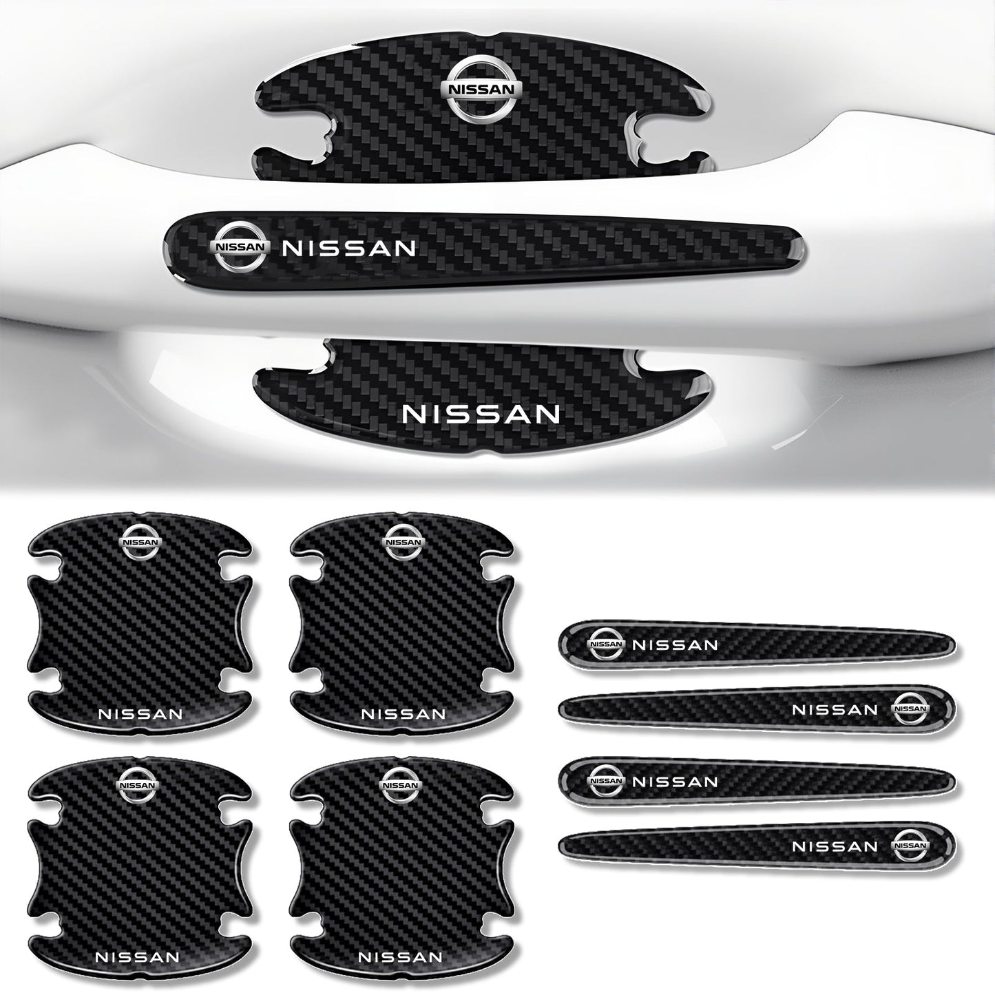 Skrapkydd för bildörrshandtag