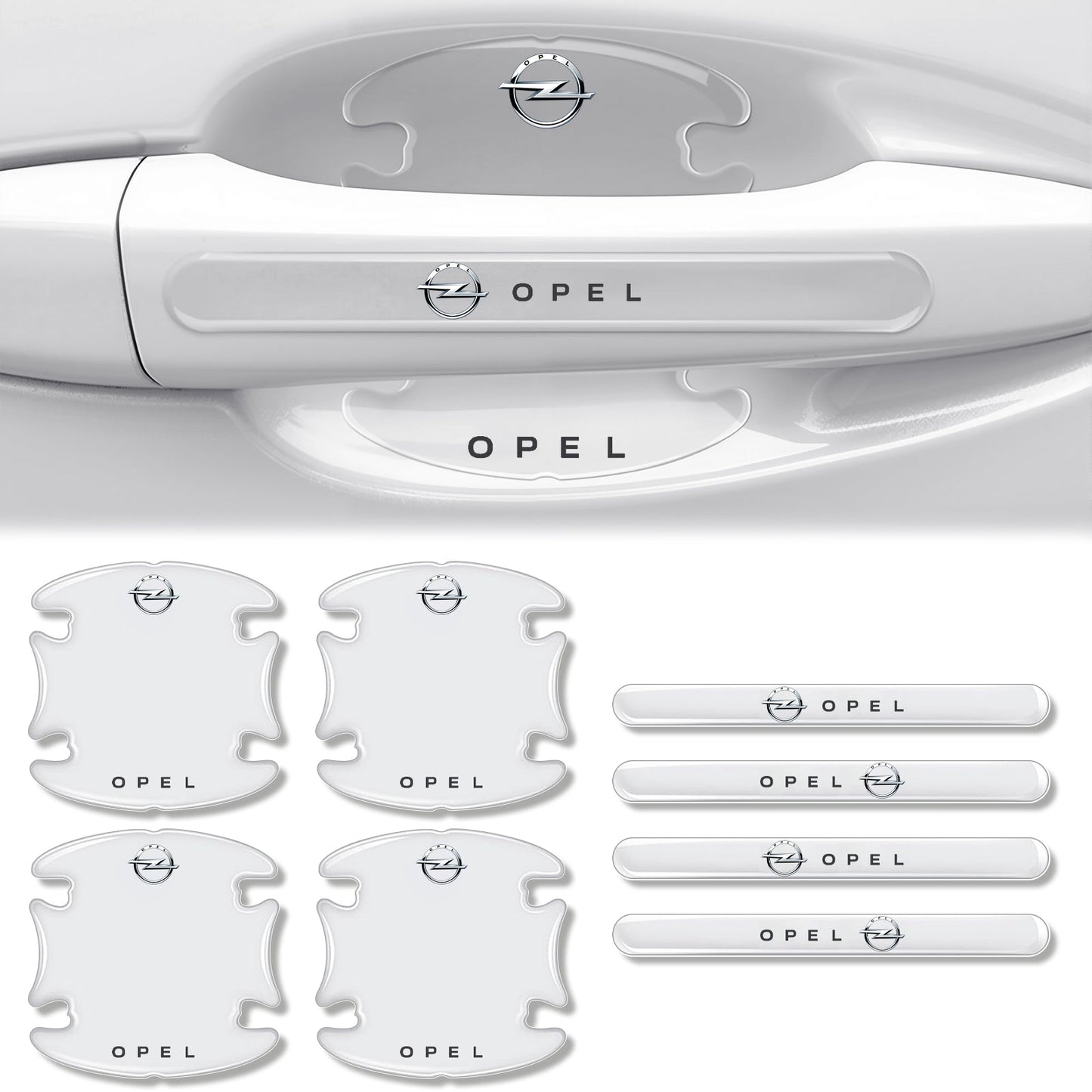 Skrapkydd för bildörrshandtag