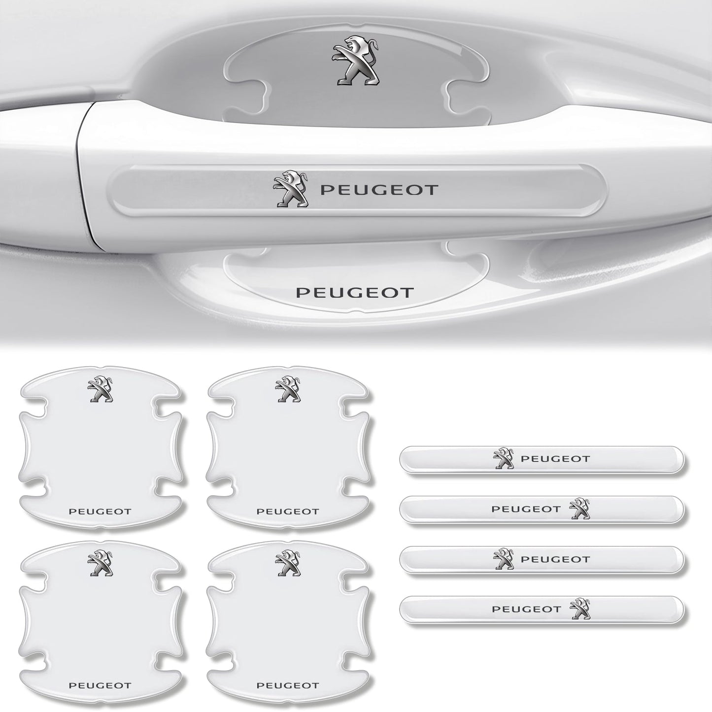 Skrapkydd för bildörrshandtag