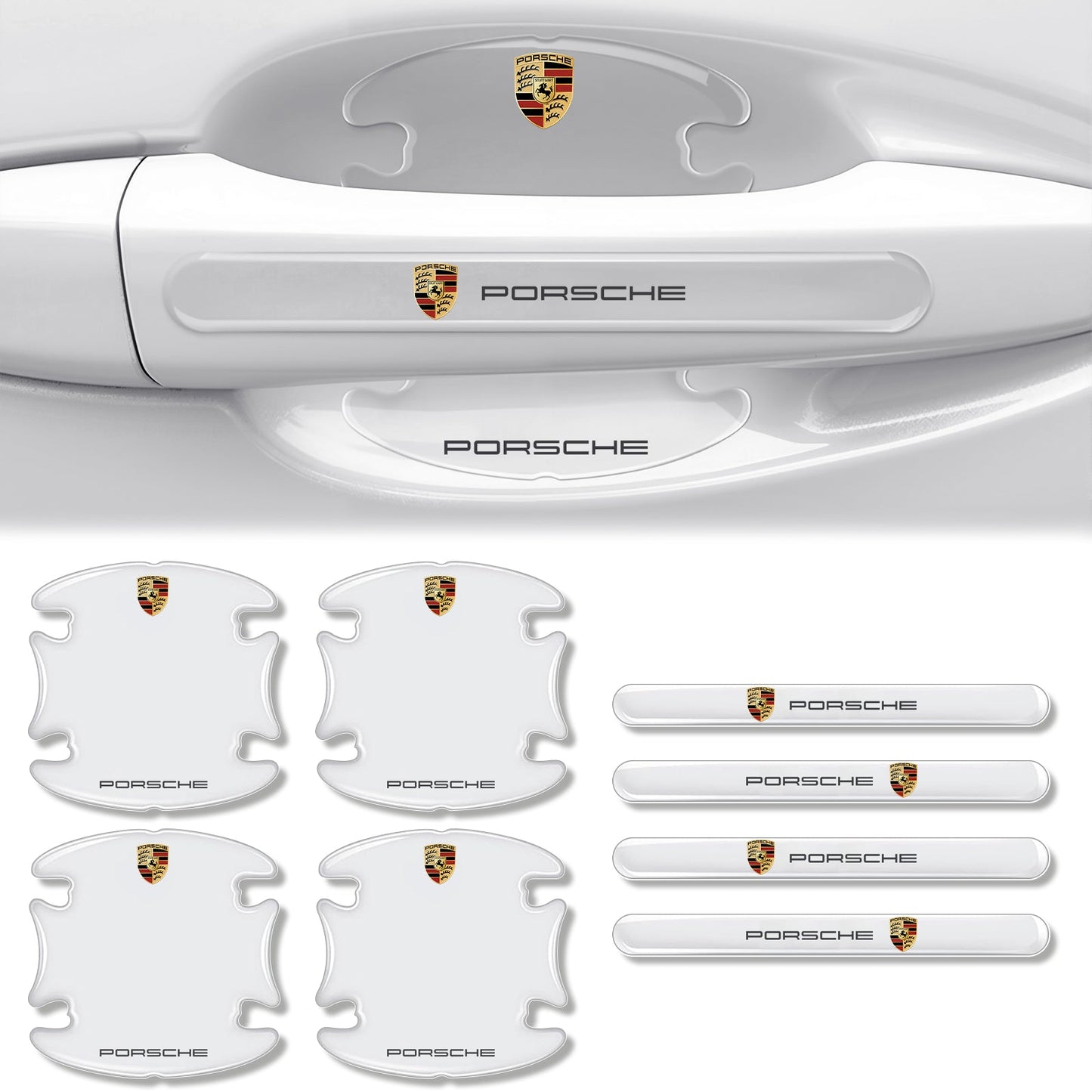 Skrapkydd för bildörrshandtag