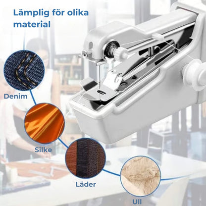 Bärbar kompakt symaskin