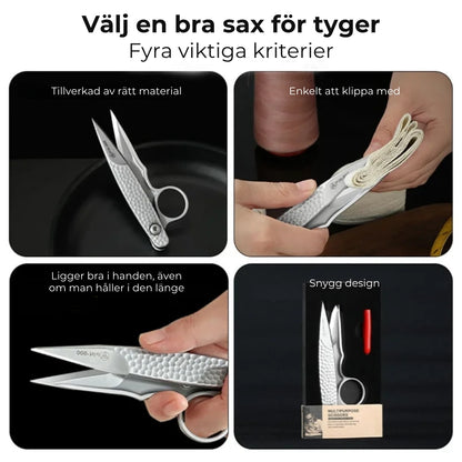Rostfria saxar av mikrokristallint stål