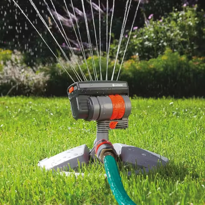 Trädgårdssprinkler med stor täckningsradie