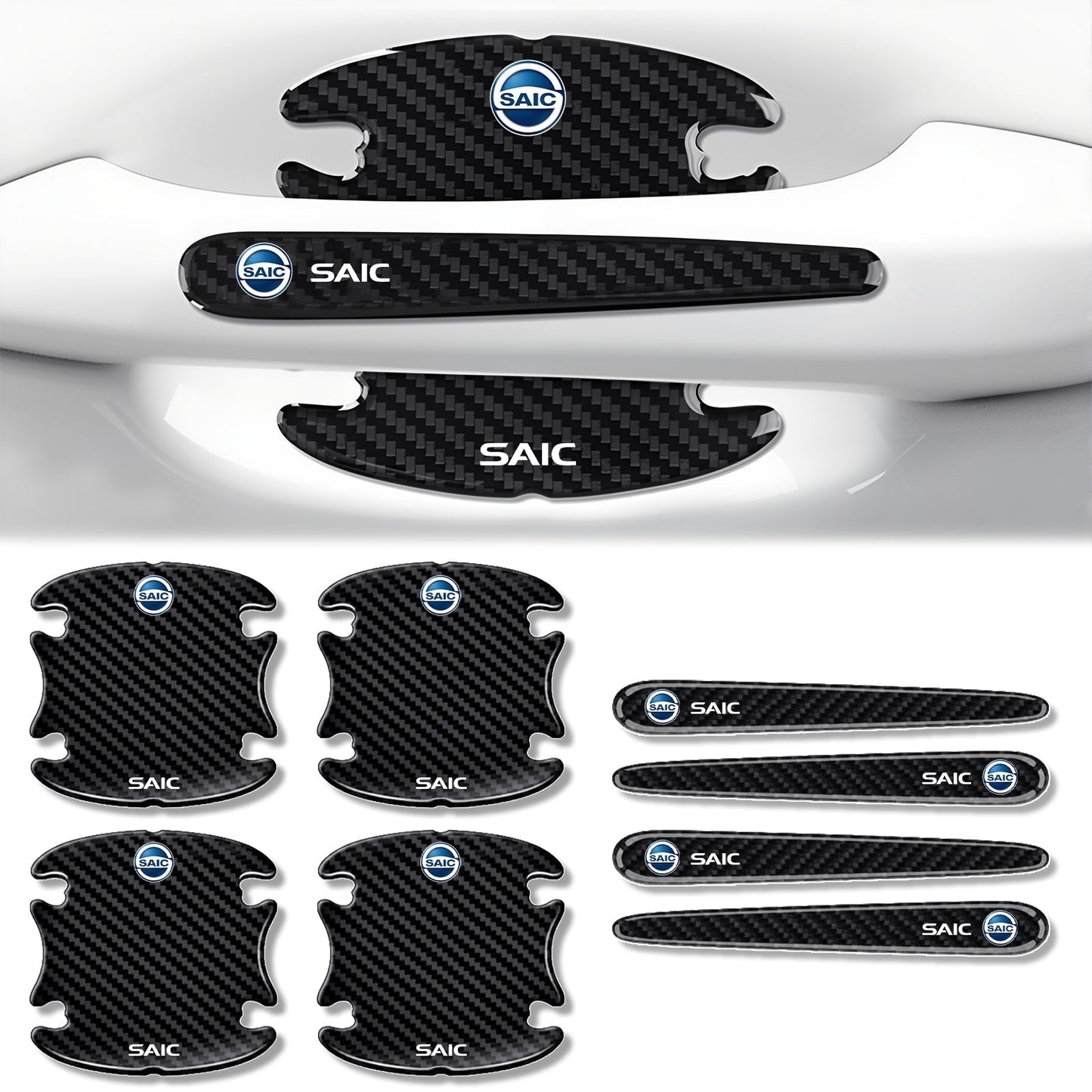 Skrapkydd för bildörrshandtag